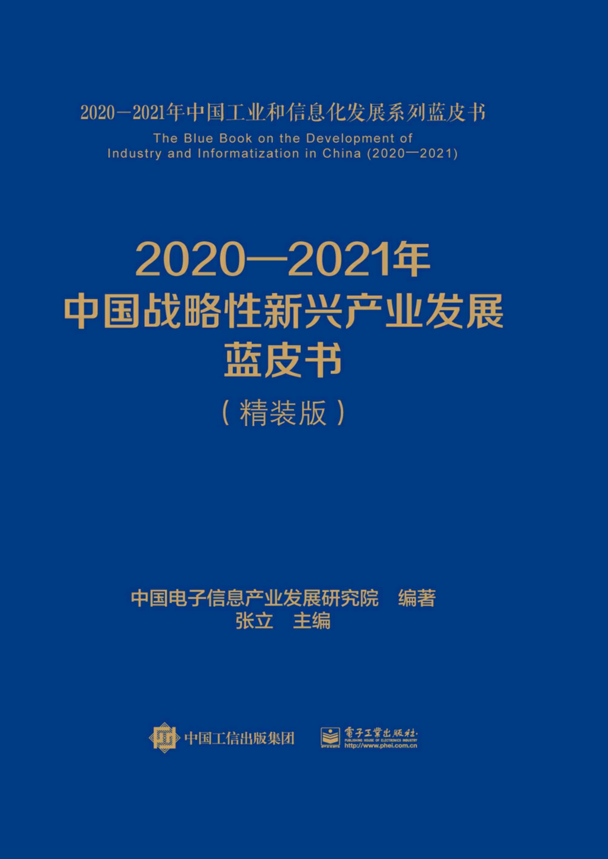 2020—2021年中国战略性新兴产业发展蓝皮书（精装版）