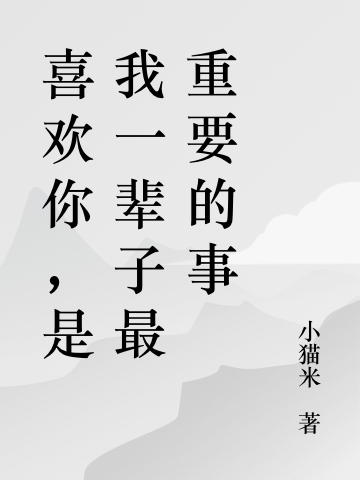 喜欢你，是我一辈子最重要的事最新章节，喜欢你，是我一辈子最重要的事全文在线阅读