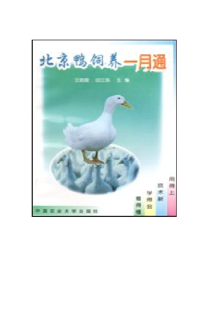 北京鸭饲养一月通