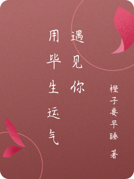 用毕生运气遇见你小说完整版全文免费阅读