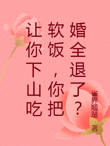 让你下山吃软饭，你把婚全退了？唐武赵欣儿小说在线章节目录阅读最新章节