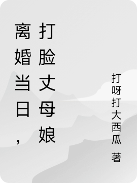 离婚当日，打脸丈母娘小说完整版全文免费阅读