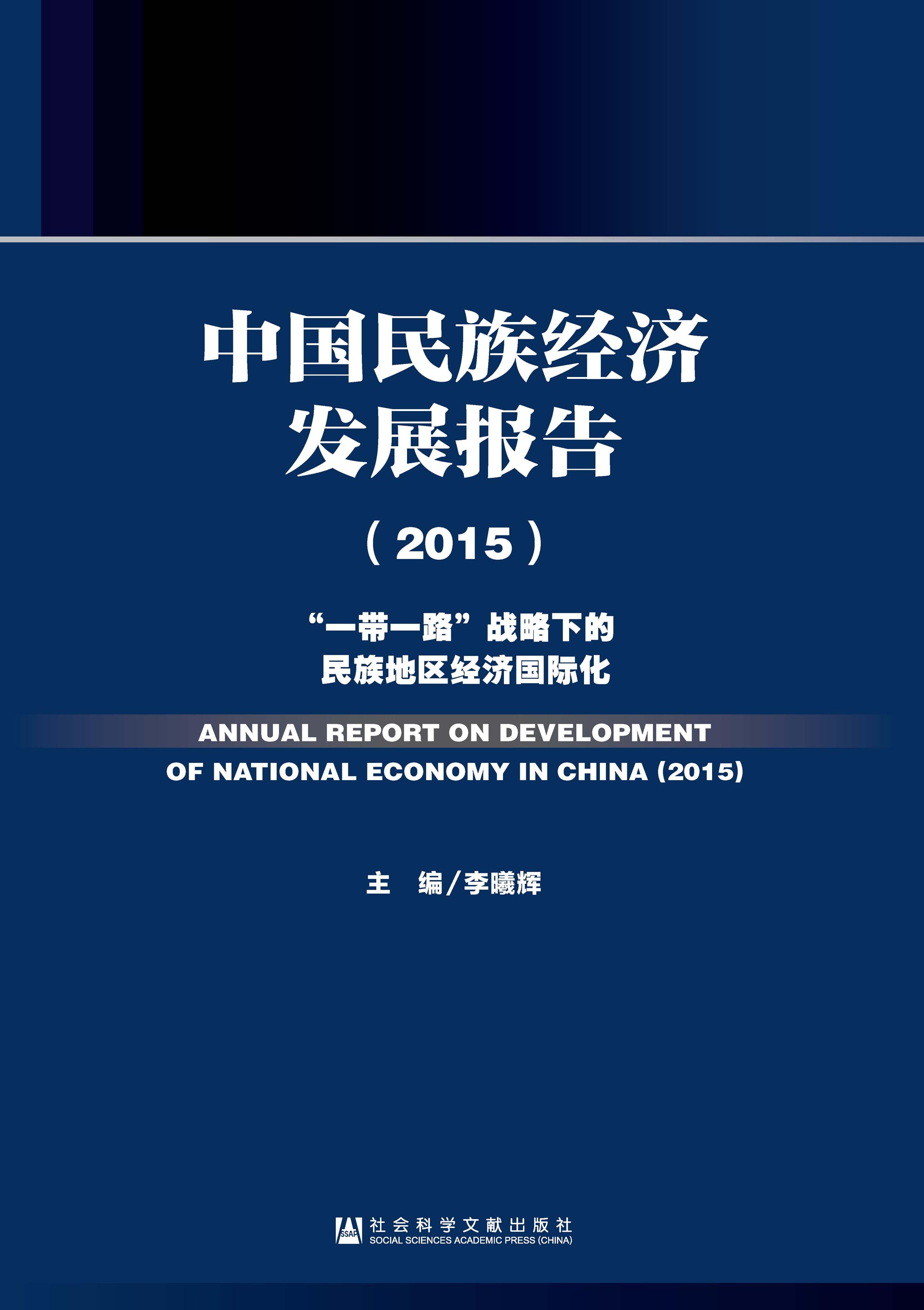 中国民族经济发展报告（2015）：“一带一路”战略下的民族地区经济国际化