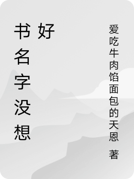 書名字沒想好