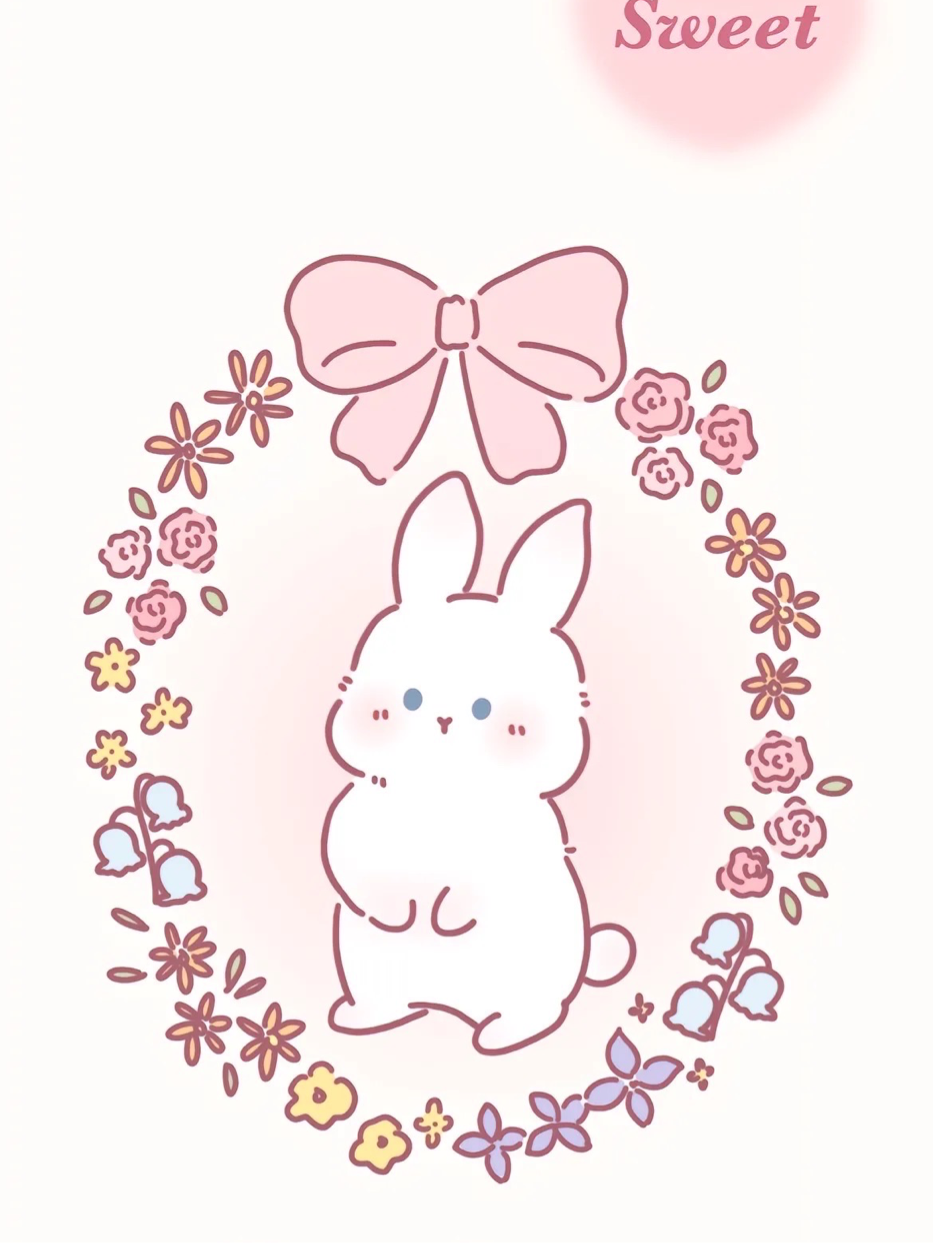 粉色兔耳朵