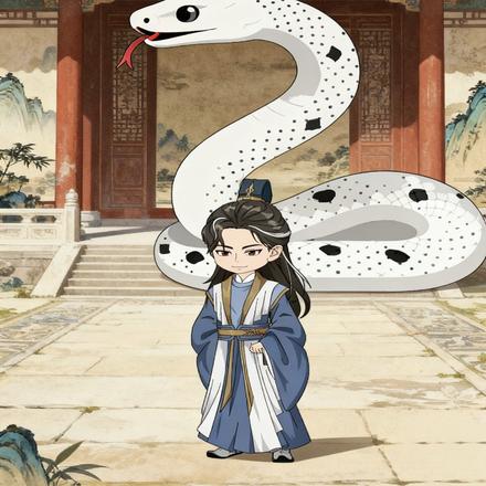 始皇家的小白蛇