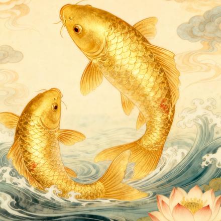 锦鲤送福