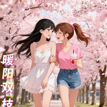 暖阳双枝封面图