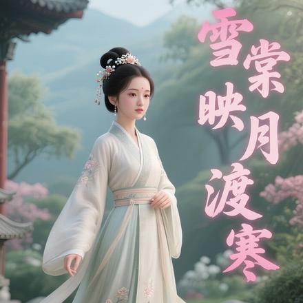 雪棠映月渡寒