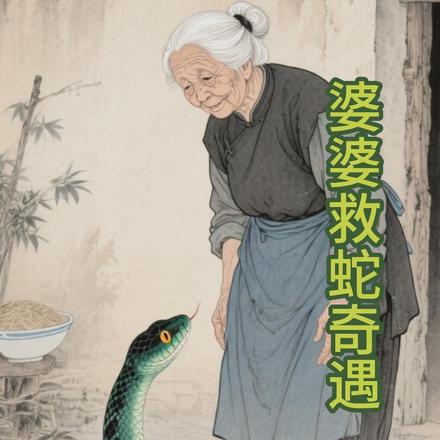 婆婆救蛇奇遇