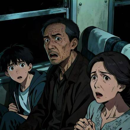 午夜噤声列车诡影