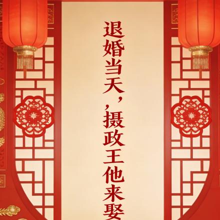 退婚当天，摄政王他来娶我