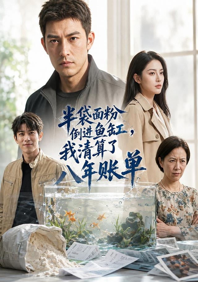 半袋面粉倒进鱼缸，我清算了八年账单
