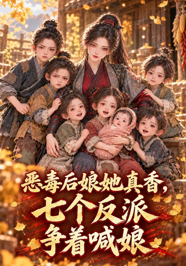 恶毒后娘她真香，七个反派争着喊娘