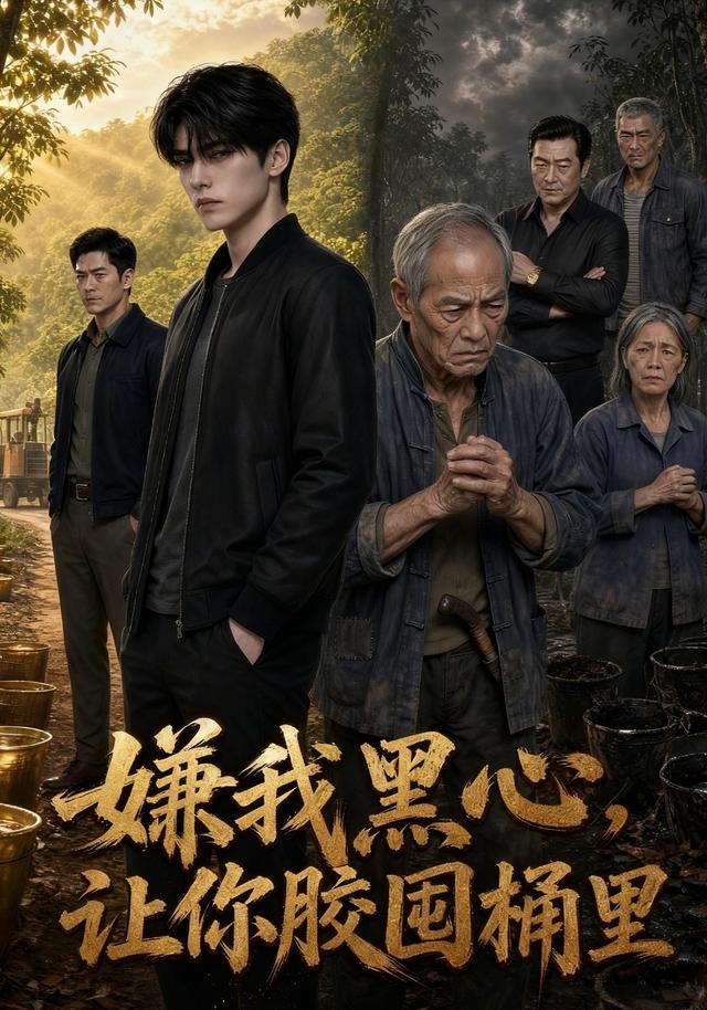 嫌我黑心，让你胶囤桶里