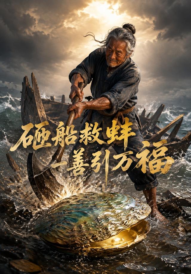 砸船救蚌，一善引万福