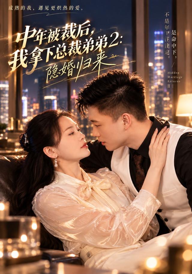 中年被裁后，我拿下总裁弟弟2:隐婚归来 cover