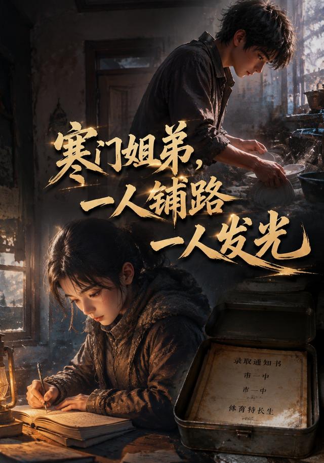 寒门姐弟，一人铺路一人发光 cover