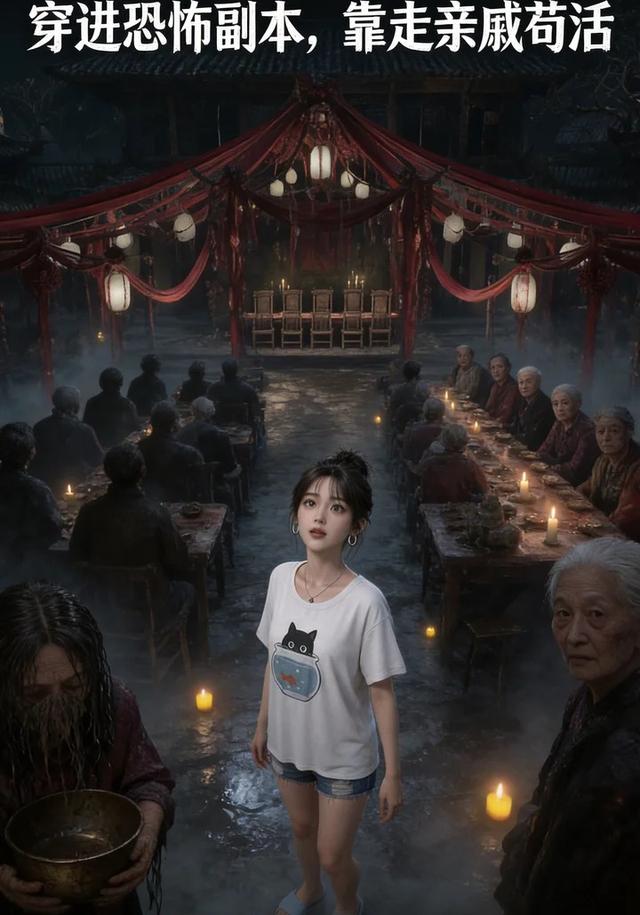穿进恐怖副本，靠走亲戚苟活 cover