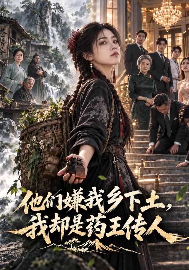 他们嫌我乡下土，我却是药王传人封面