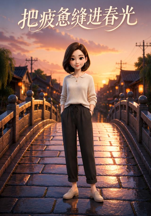 把疲惫缝进春光