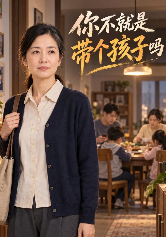 你不就是带个孩子吗
