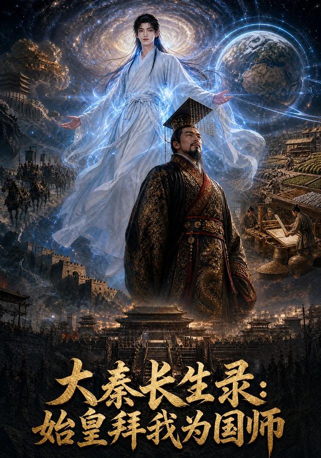 大秦长生录：始皇拜我为国师封面