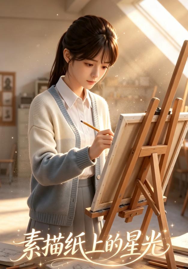 素描纸上的星光