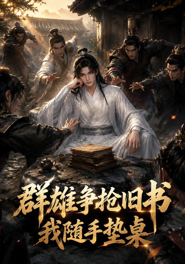 群雄争抢旧书我随手垫桌