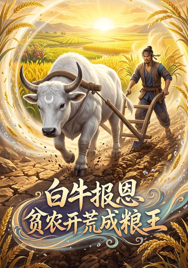 白牛报恩，贫农开荒成粮王 cover
