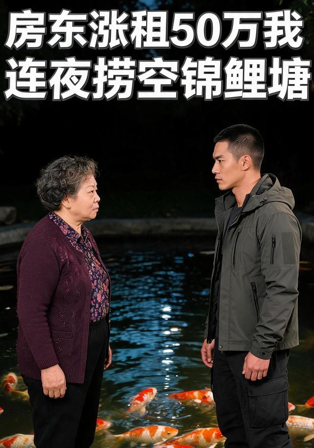 房东涨租50万我连夜捞空锦鲤塘 cover