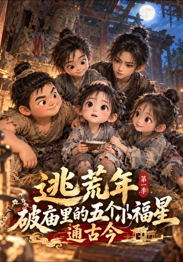 逃荒年破庙里的五个小福星通古今第一季