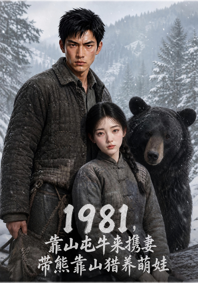 1981，靠山屯牛来携妻带熊靠山猎养萌娃