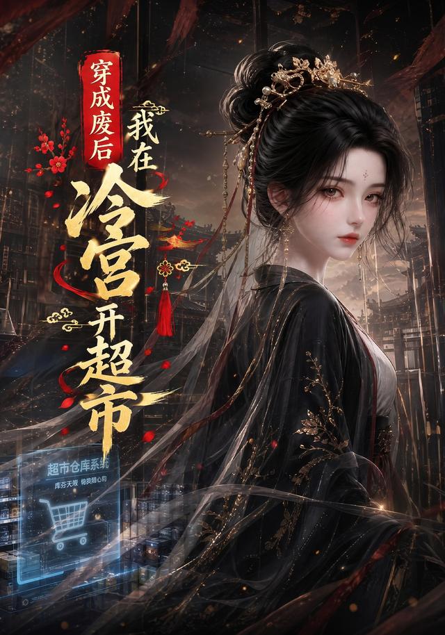 穿成废后我在冷宫开超市封面