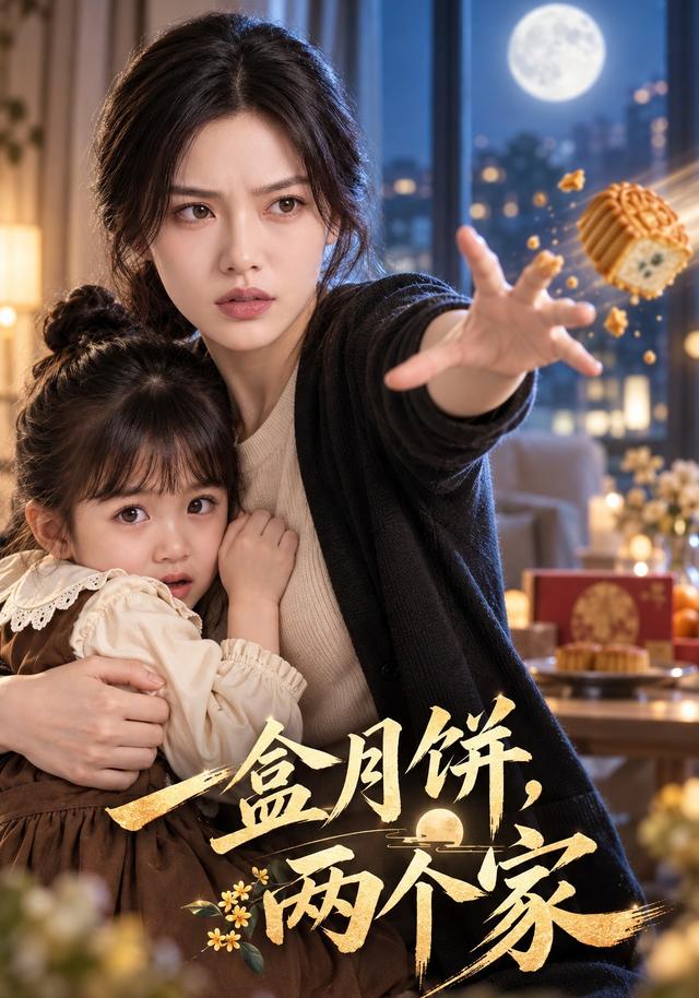 一盒月饼，两个家
