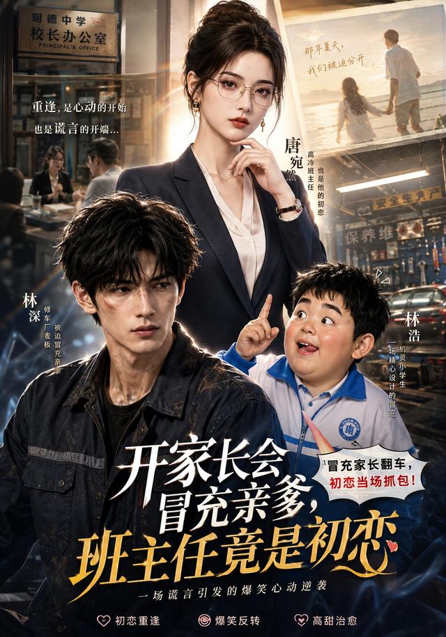 开家长会冒充亲爹，班主任竟是初恋 cover