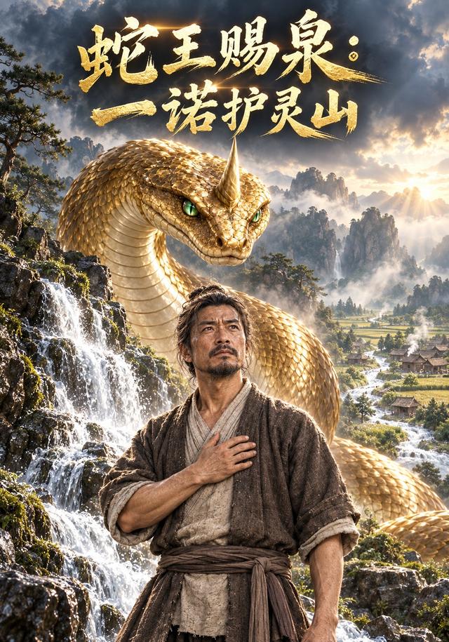 蛇王赐泉：一诺护灵山封面