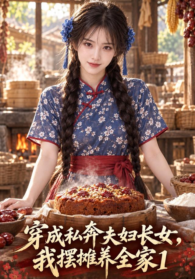 穿成私奔夫妇长女，我摆摊养全家1