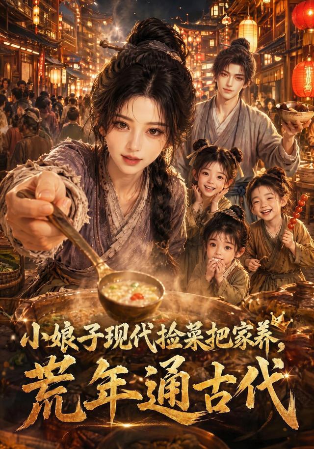 小娘子现代捡菜把家养，荒年通古代 cover