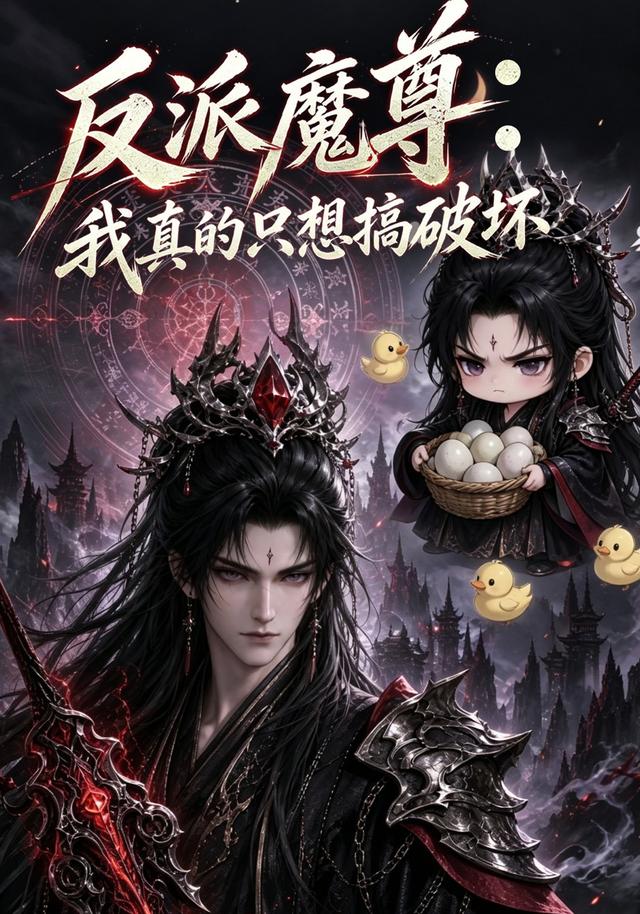 2026年奇幻漫剧《反派魔尊：我真的只想搞破坏（第一季）》