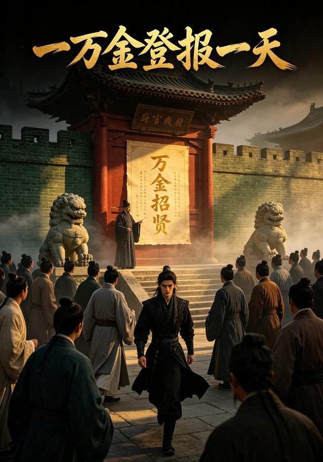 一万金登报一天 cover