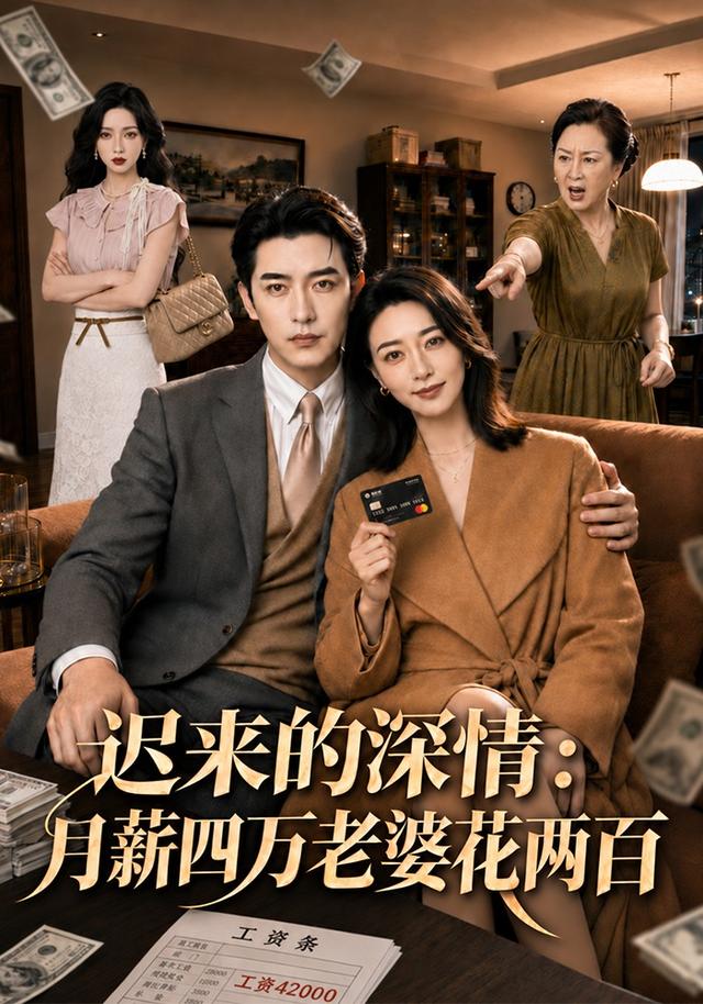 迟来的深情：月薪四万老婆花两百