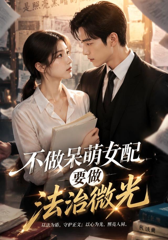 不做呆萌女配，要做法治微光