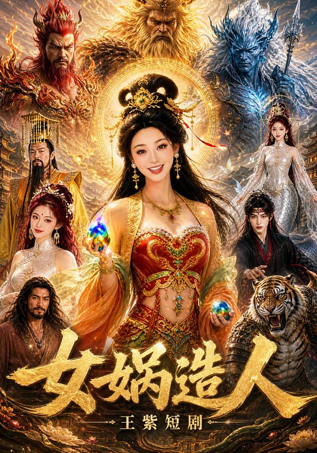 女娲造人王紫短剧