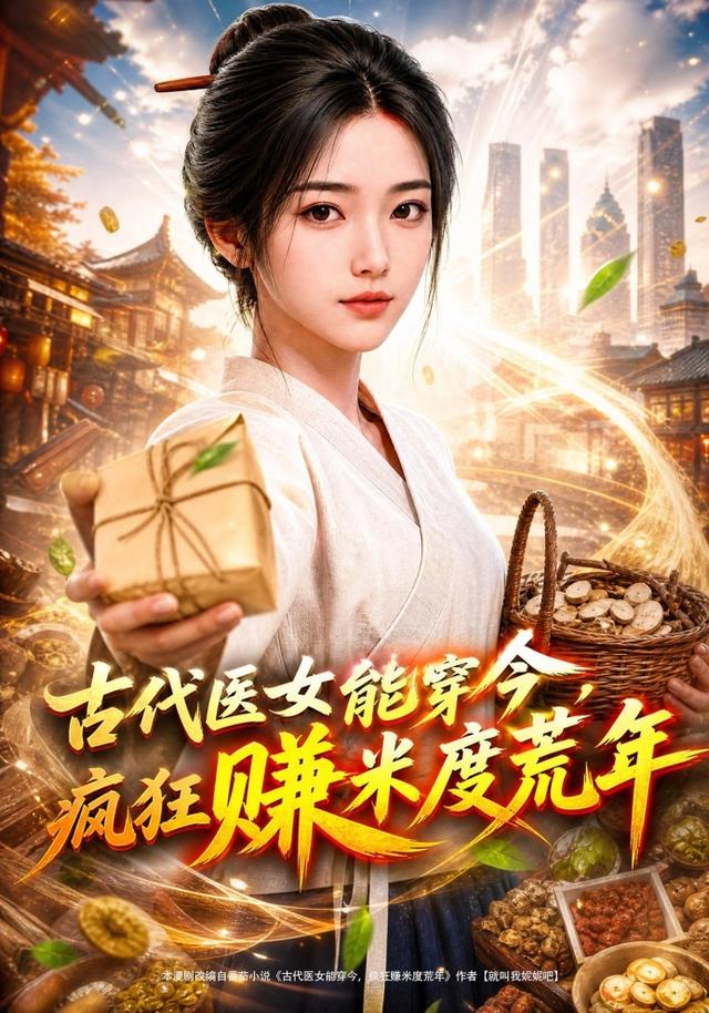 古代医女能穿今，疯狂赚米度荒年 cover