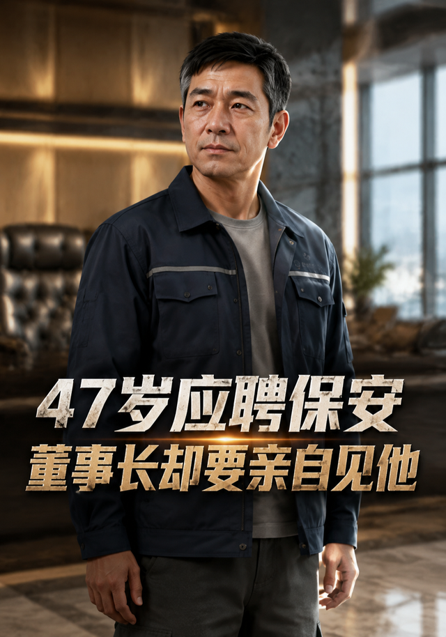 47岁应聘保安，董事长却要亲自见他 cover
