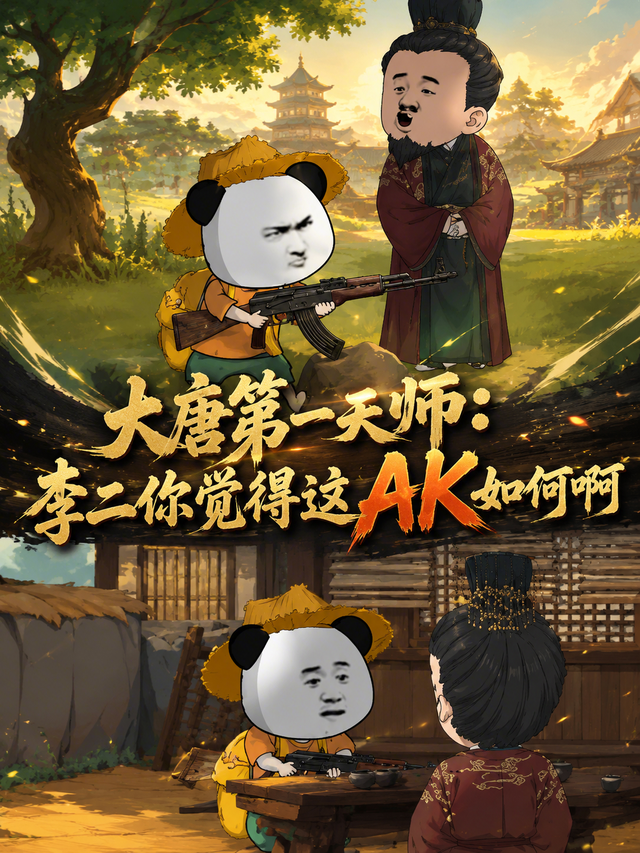 大唐第一天师：李二你觉得这AK如何啊