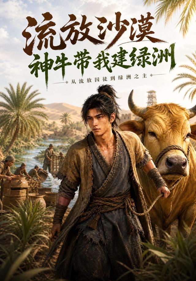流放沙漠，神牛带我建绿洲 cover