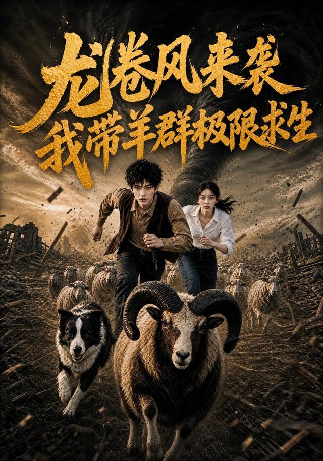龙卷风来袭，我带羊群极限求生 cover