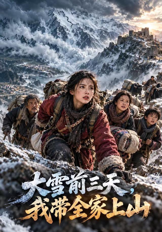 大雪前三天，我带全家上山